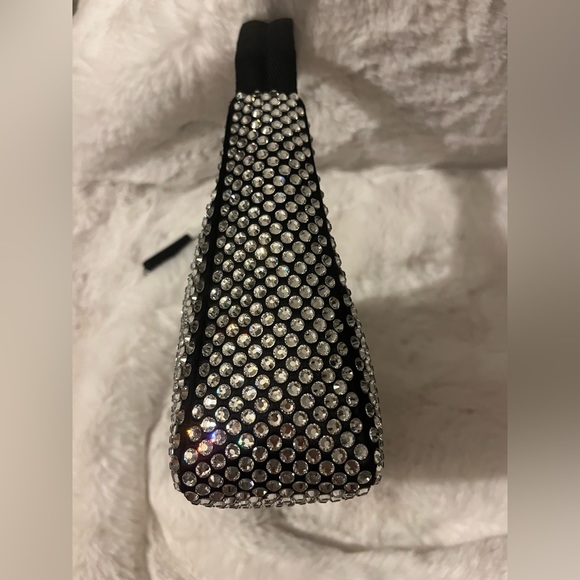 Brand New Prada Reedition Crystal bag in black - Picture 13 of 13